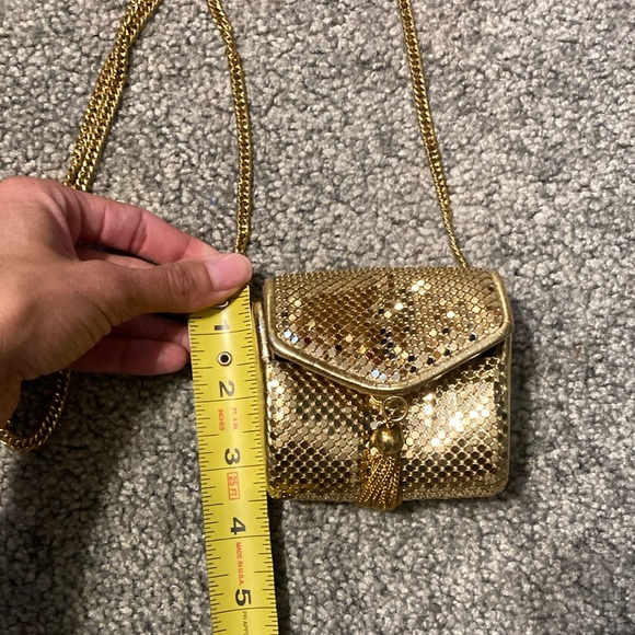 Whiting & Davis Handbags - Whiting and Davis mini crossbody/evening bag